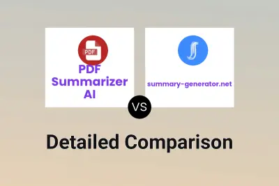 PDF Summarizer AI vs summary-generator.net