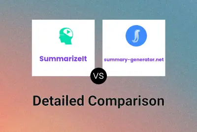 SummarizeIt vs summary-generator.net