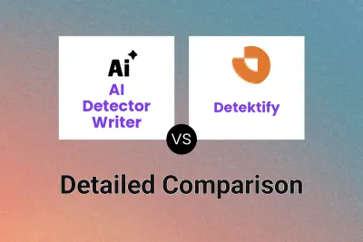 AI Detector Writer vs Detektify