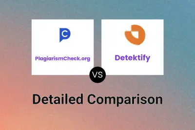 PlagiarismCheck.org vs Detektify
