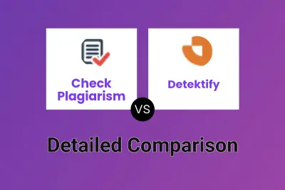 Check Plagiarism vs Detektify