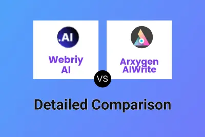 Webriy AI vs Arxygen AIWrite