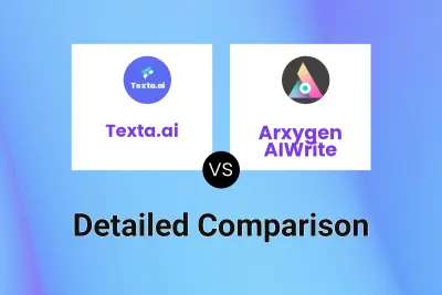 Texta.ai vs Arxygen AIWrite