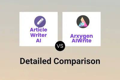 Article Writer AI vs Arxygen AIWrite