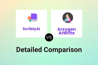 ScriblyAI vs Arxygen AIWrite