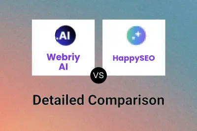Webriy AI vs HappySEO