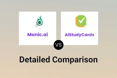 Monic.ai vs AIStudyCards