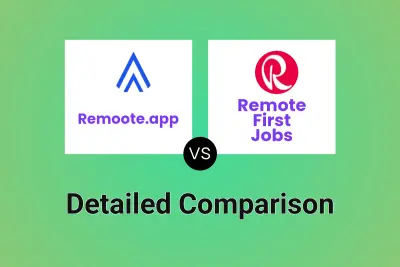 Remoote.app vs Remote First Jobs