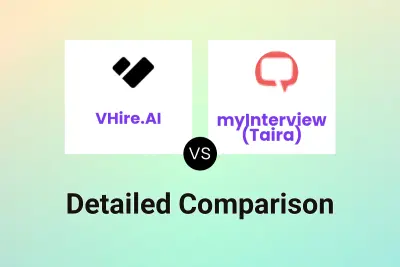 VHire.AI vs myInterview (Taira)