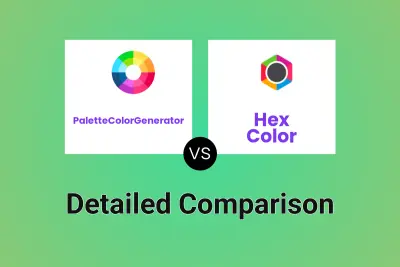 PaletteColorGenerator vs Hex Color