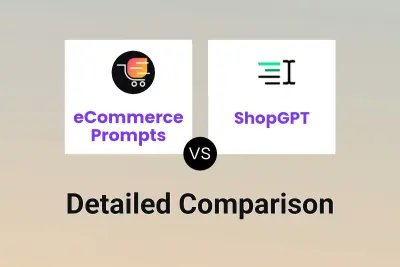 eCommerce Prompts vs ShopGPT