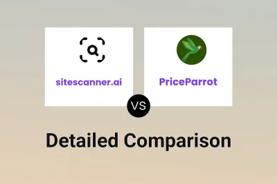 sitescanner.ai vs PriceParrot