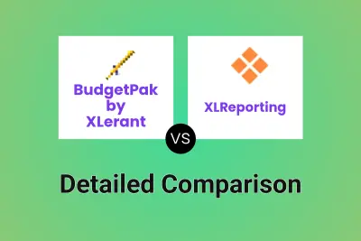 BudgetPak by XLerant vs XLReporting