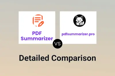 PDF Summarizer vs pdfsummarizer.pro