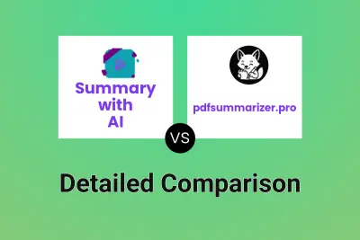 Summary with AI vs pdfsummarizer.pro