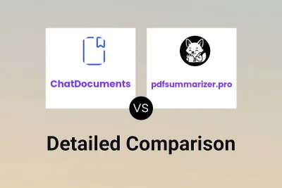 ChatDocuments vs pdfsummarizer.pro
