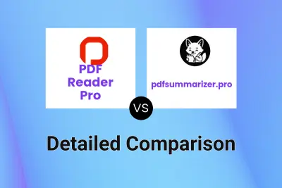 PDF Reader Pro vs pdfsummarizer.pro