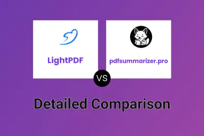 LightPDF vs pdfsummarizer.pro