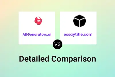 AllGenerators.ai vs essaytitle.com
