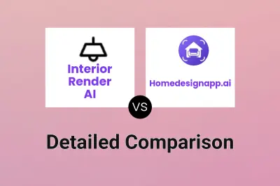 Interior Render AI vs Homedesignapp.ai