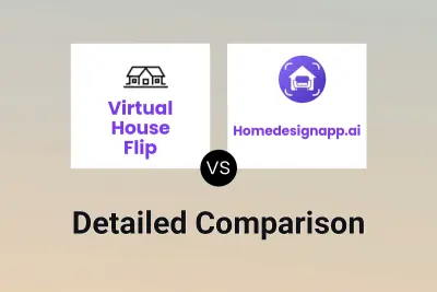Virtual House Flip vs Homedesignapp.ai