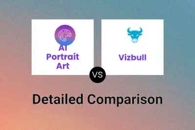 AI Portrait Art vs Vizbull