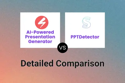 AI-Powered Presentation Generator vs PPTDetector