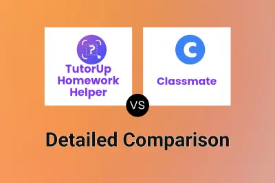TutorUp Homework Helper vs Classmate
