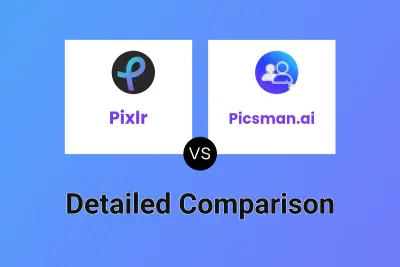 Pixlr vs Picsman.ai Detailed comparison features, price