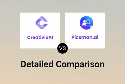 CreativioAI vs Picsman.ai Detailed comparison features, price