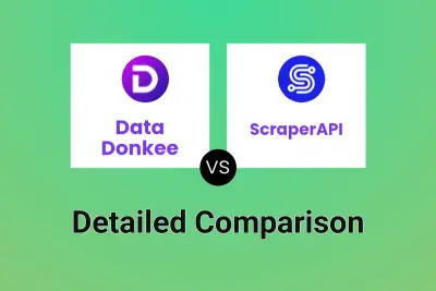 Data Donkee vs ScraperAPI