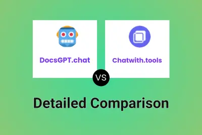 DocsGPT.chat vs Chatwith.tools Detailed comparison features, price