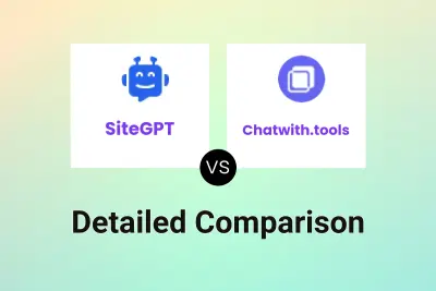 SiteGPT vs Chatwith.tools Detailed comparison features, price