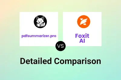 pdfsummarizer.pro vs Foxit AI