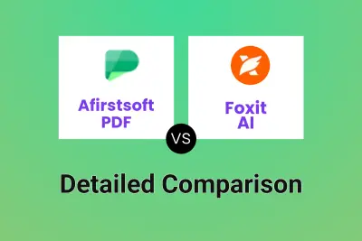 Afirstsoft PDF vs Foxit AI