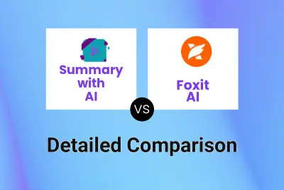 Summary with AI vs Foxit AI