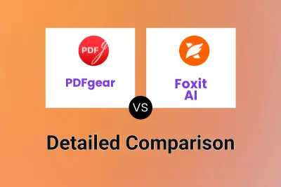 PDFgear vs Foxit AI