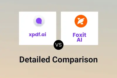 xpdf.ai vs Foxit AI