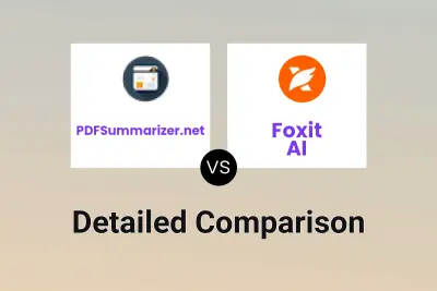 PDFSummarizer.net vs Foxit AI