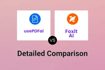 usePDFai vs Foxit AI