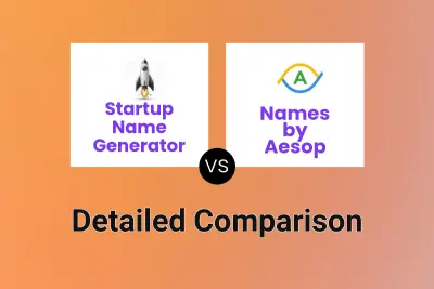 Startup Name Generator vs Names by Aesop