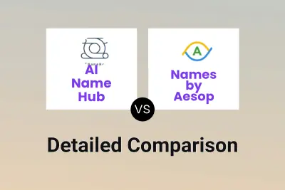 AI Name Hub vs Names by Aesop