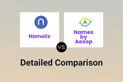 Namelix vs Names by Aesop