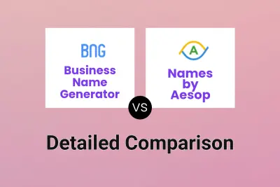 Business Name Generator vs Names by Aesop