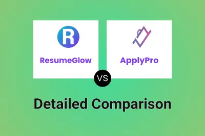 ResumeGlow vs ApplyPro Detailed comparison features, price