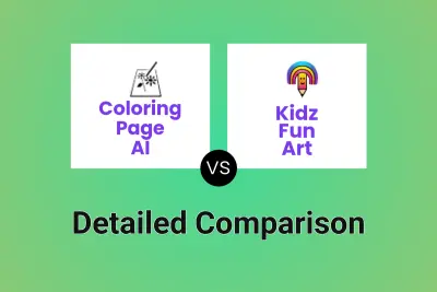 Coloring Page AI vs Kidz Fun Art