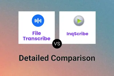 File Transcribe vs InqScribe