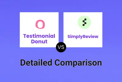 Testimonial Donut vs SimplyReview