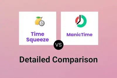 Time Squeeze vs ManicTime