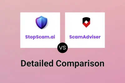 StopScam.ai vs ScamAdviser